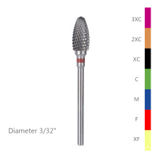 large barrel bit carbide nail drill bit manicure tool accessories